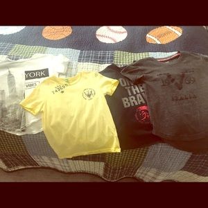 Designer Boys T-Shirts 4/5Y All 4 for $40